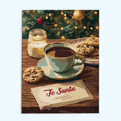 To Santa | Paint by Numbers Kit