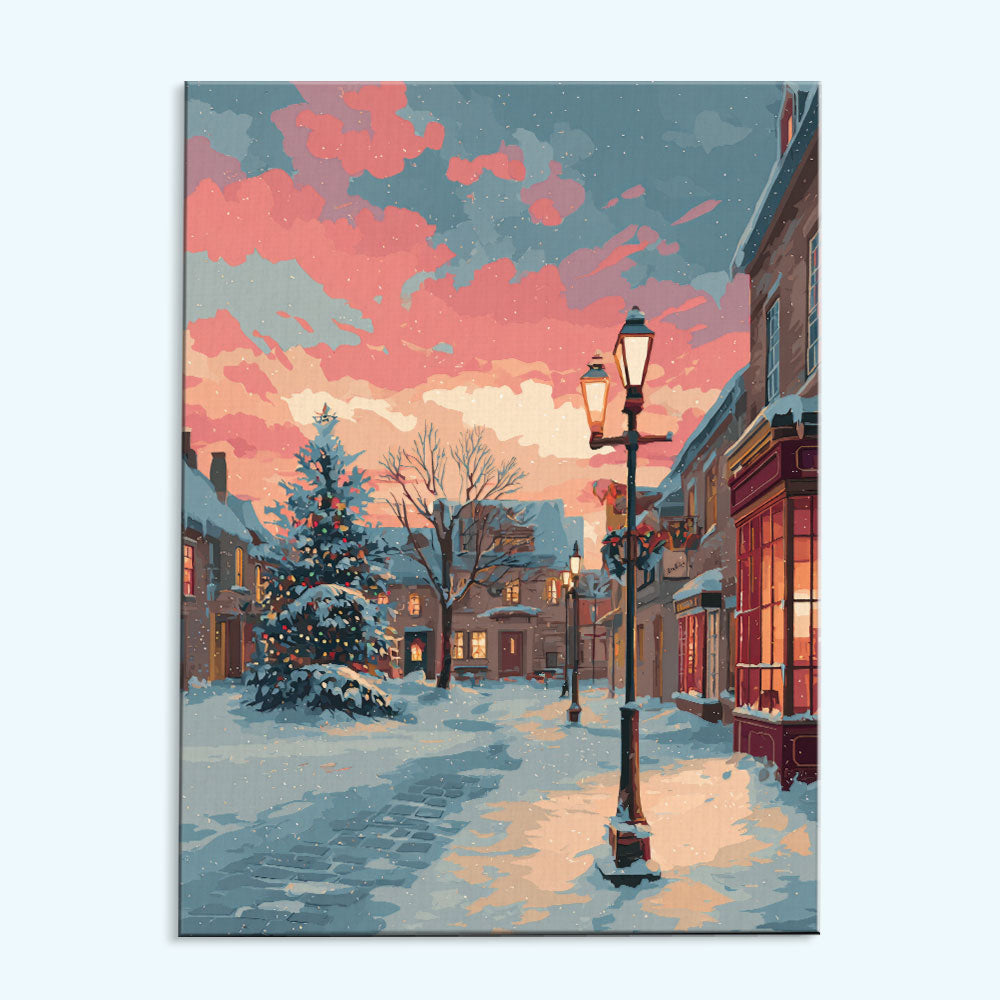 Town Glow | Paint by Numbers Kit