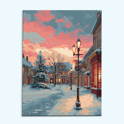 Town Glow | Paint by Numbers Kit