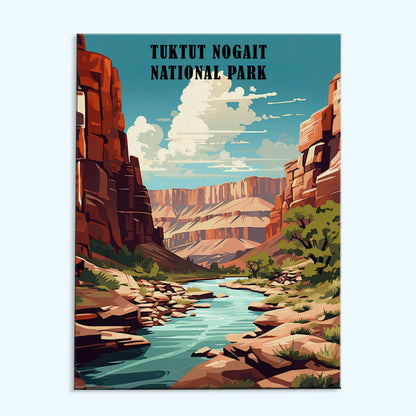 Tuktut Nogait National Park | Paint by Numbers Kit