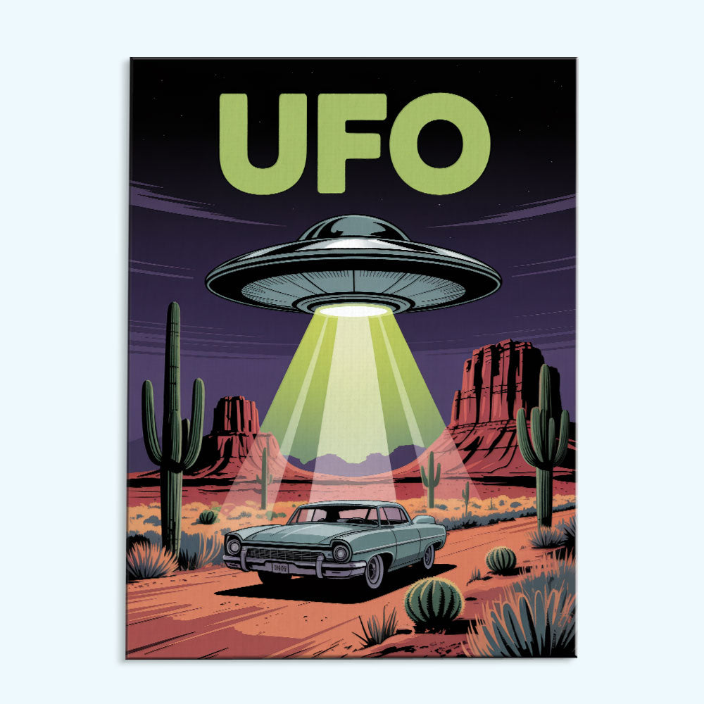 UFO - American Legends | Paint by Numbers Kit