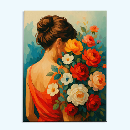 Flower Embrace | Paint by Numbers Kit