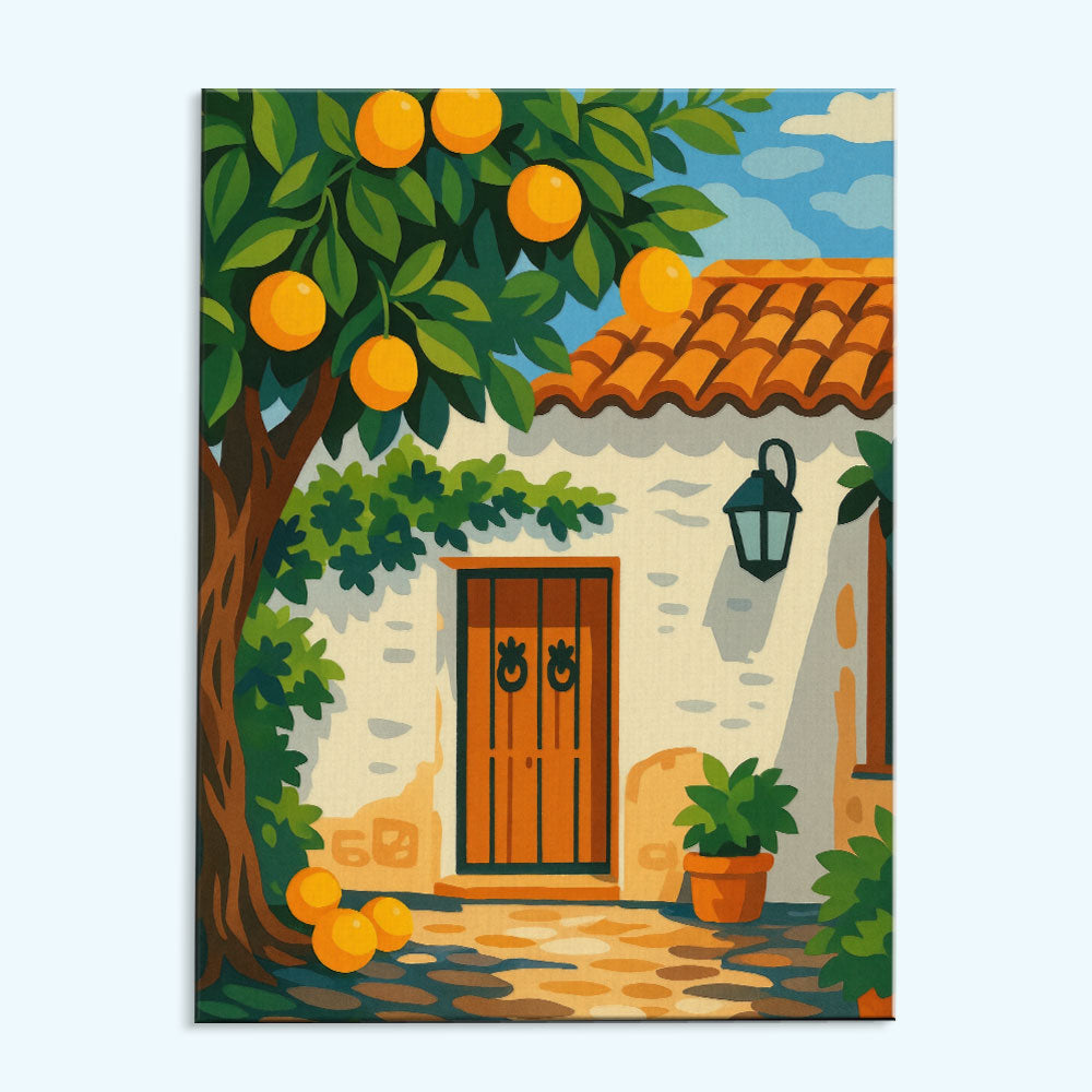 Citrus Villa | Paint by Numbers Kit