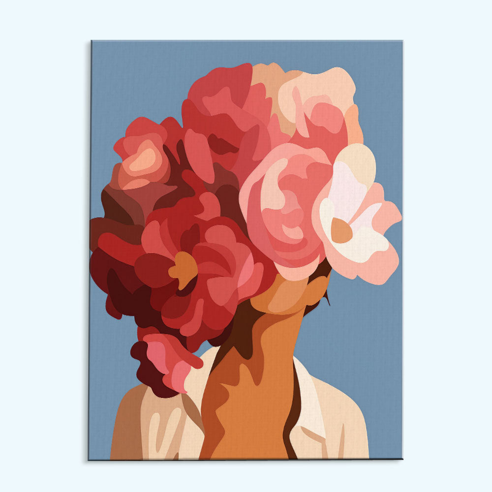 Floral Profile | Paint by Numbers Kit
