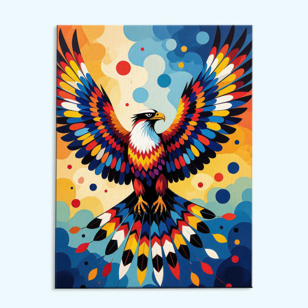 Thunderbird - Native American | Paint by Numbers Kit