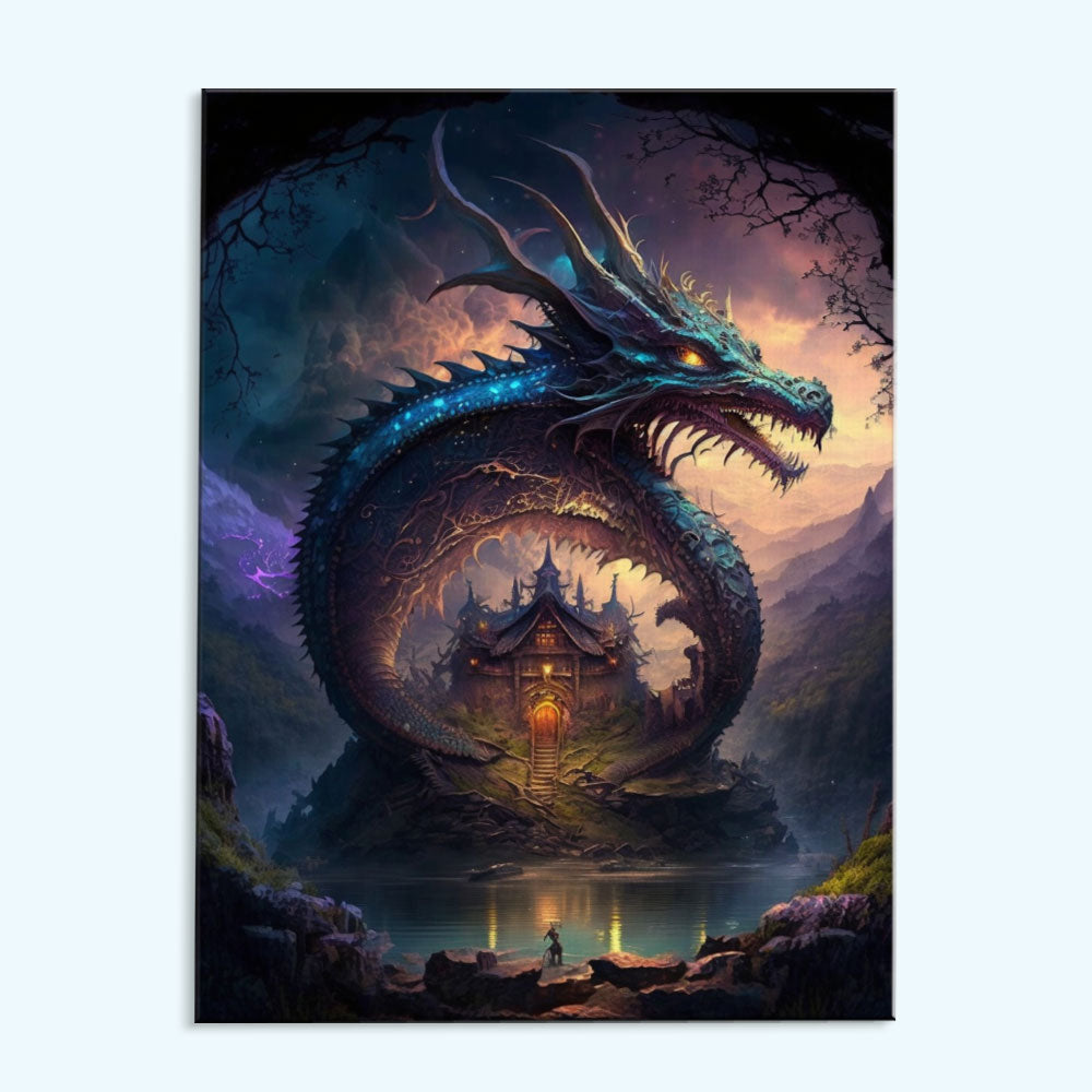 The Guardian of the Forbidden Sanctuary | Paint by Numbers Kit