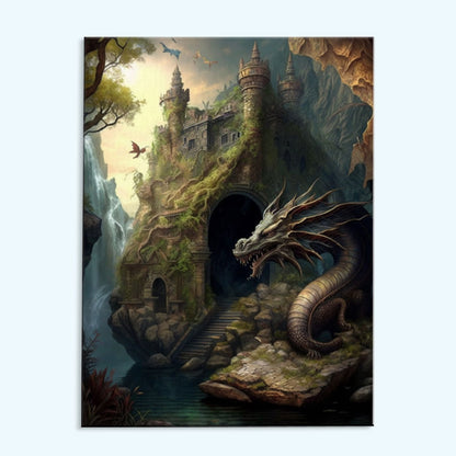 Citadel of the Fallen Age | Paint by Numbers Kit