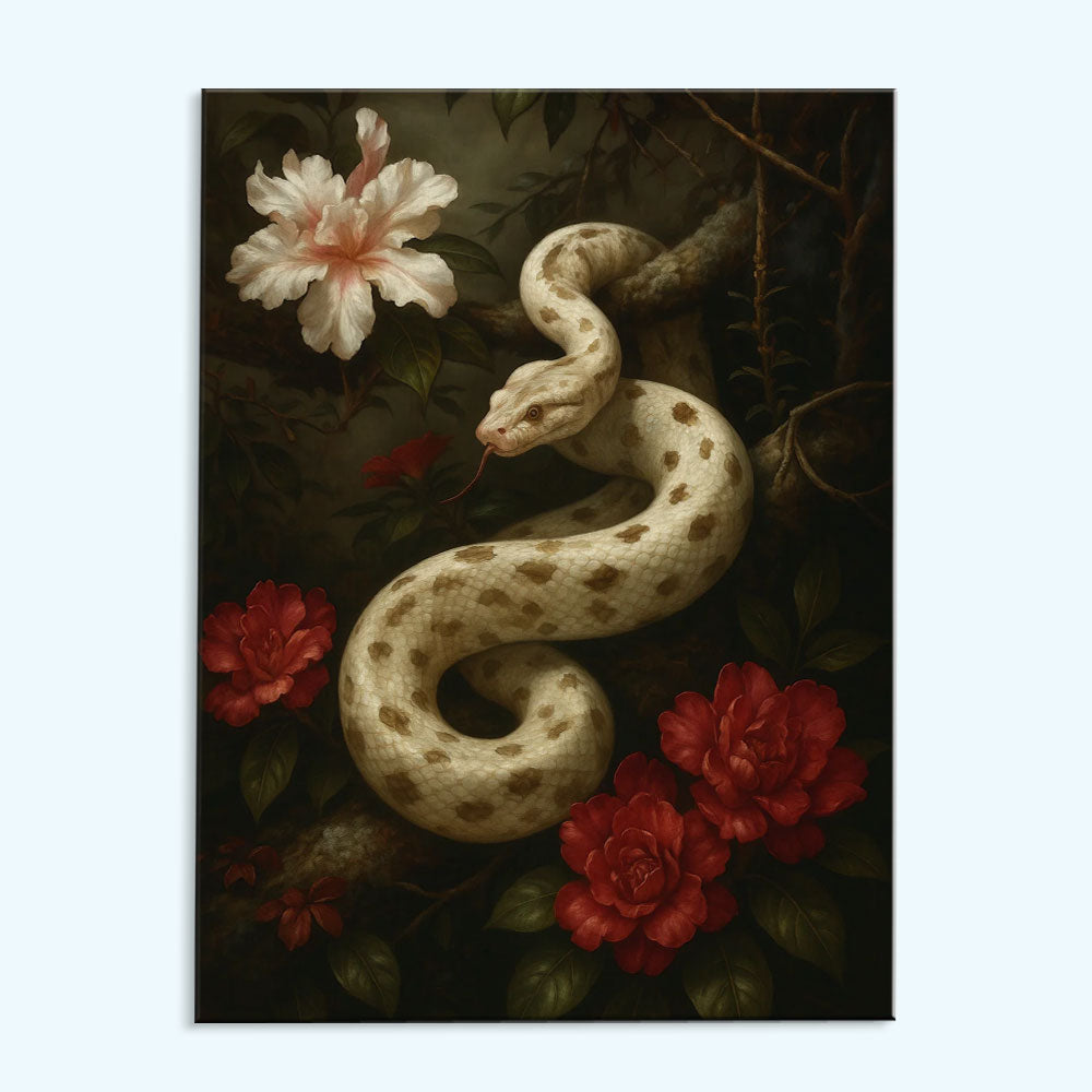 The Serpent’s Bloom | Paint by Numbers Kit