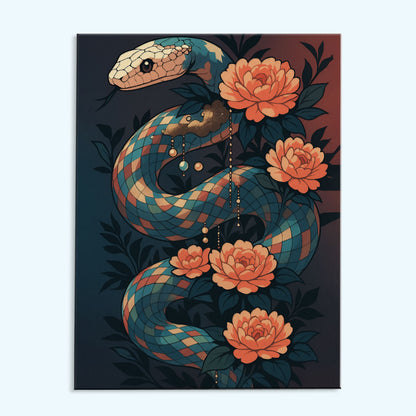 Pearls of the Serpent | Paint by Numbers Kit