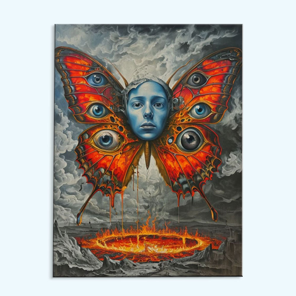 Inferno Butterfly | Paint by Numbers Kit