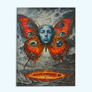 Inferno Butterfly | Paint by Numbers Kit
