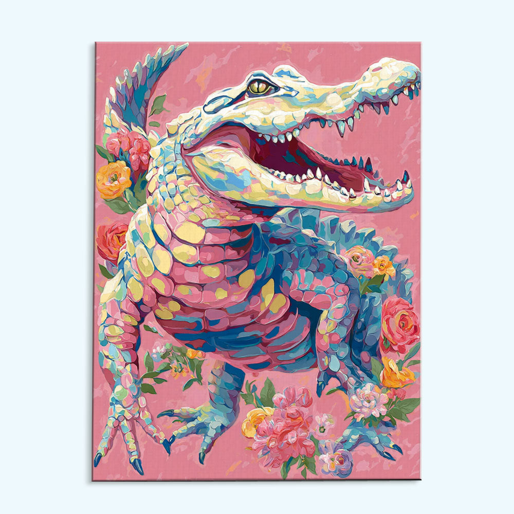 The Alligator's Smile | Paint by Numbers Kit