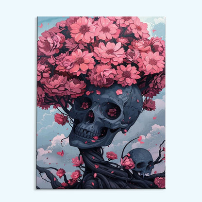 The Skull Garden | Paint by Numbers Kit