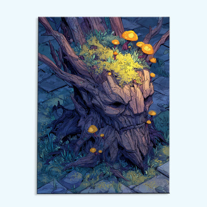 The Petrified Treant | Paint by Numbers Kit
