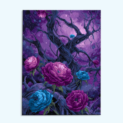 Midnight Thornbloom | Paint by Numbers Kit