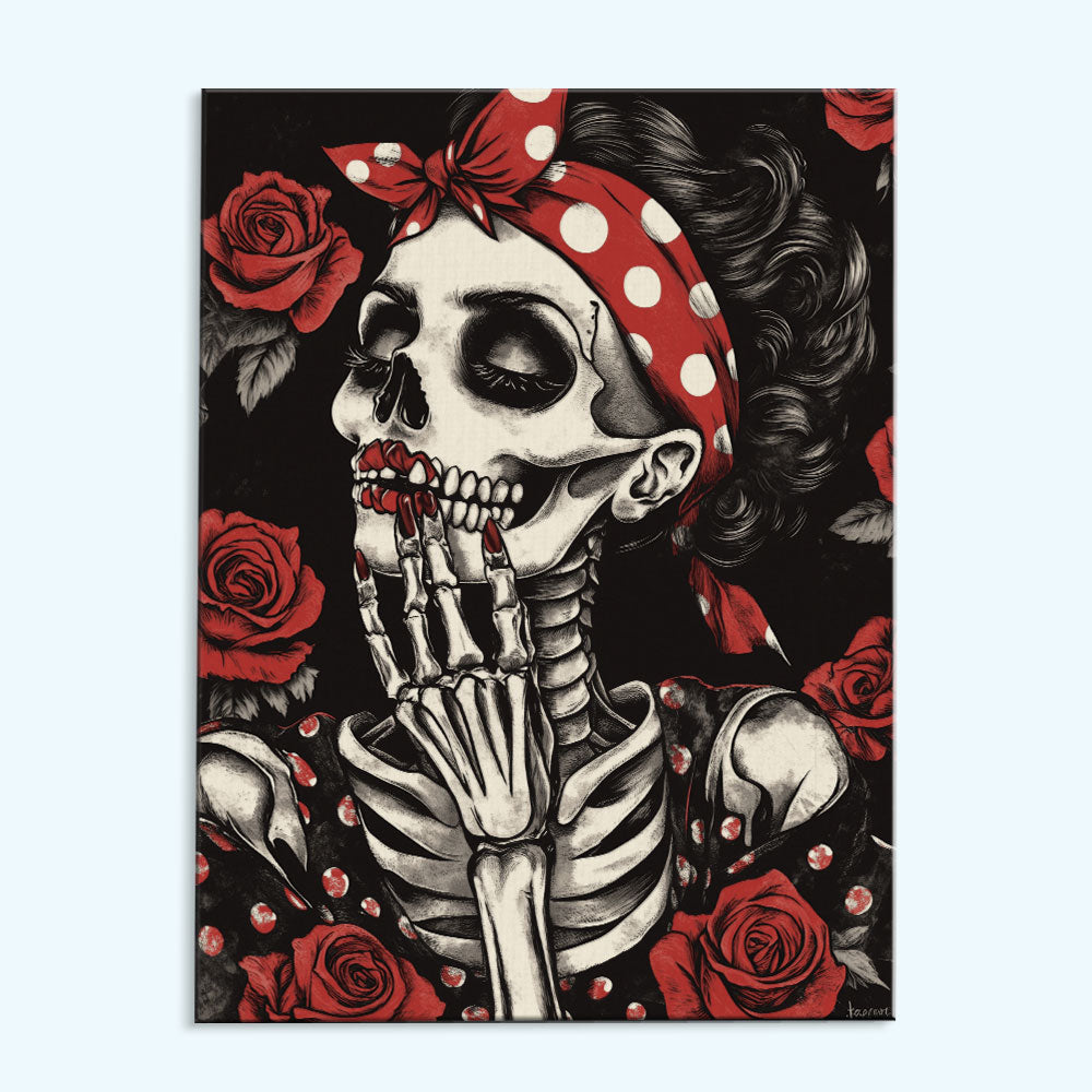 Vintage Skeleton | Paint by Numbers Kit