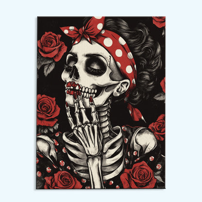 Vintage Skeleton | Paint by Numbers Kit