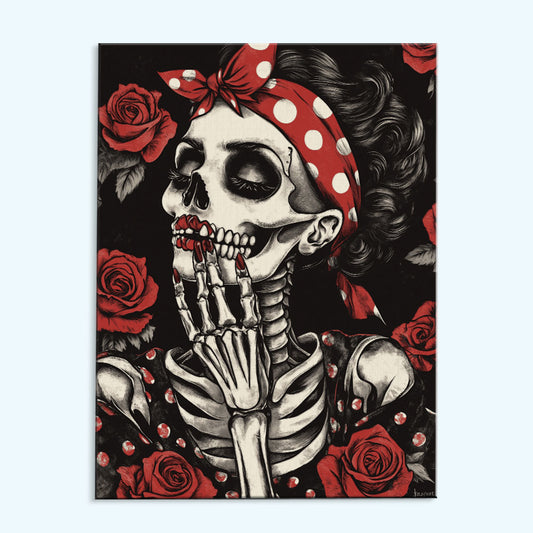 Vintage Skeleton | Paint by Numbers Kit