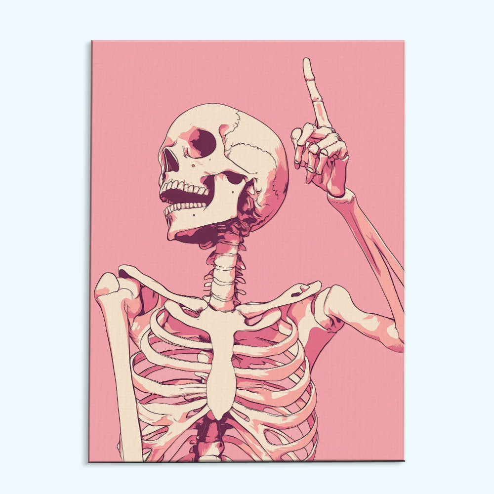 Skull Eureka Moment | Paint by Numbers Kit