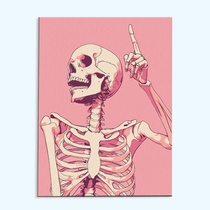 Skull Eureka Moment | Paint by Numbers Kit