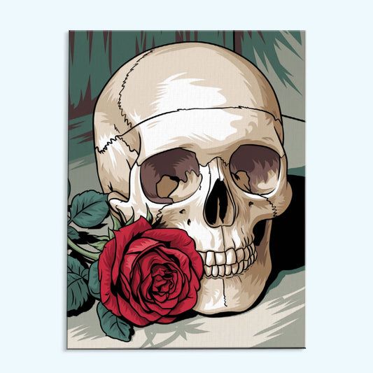 Death's Rose | Paint by Numbers Kit