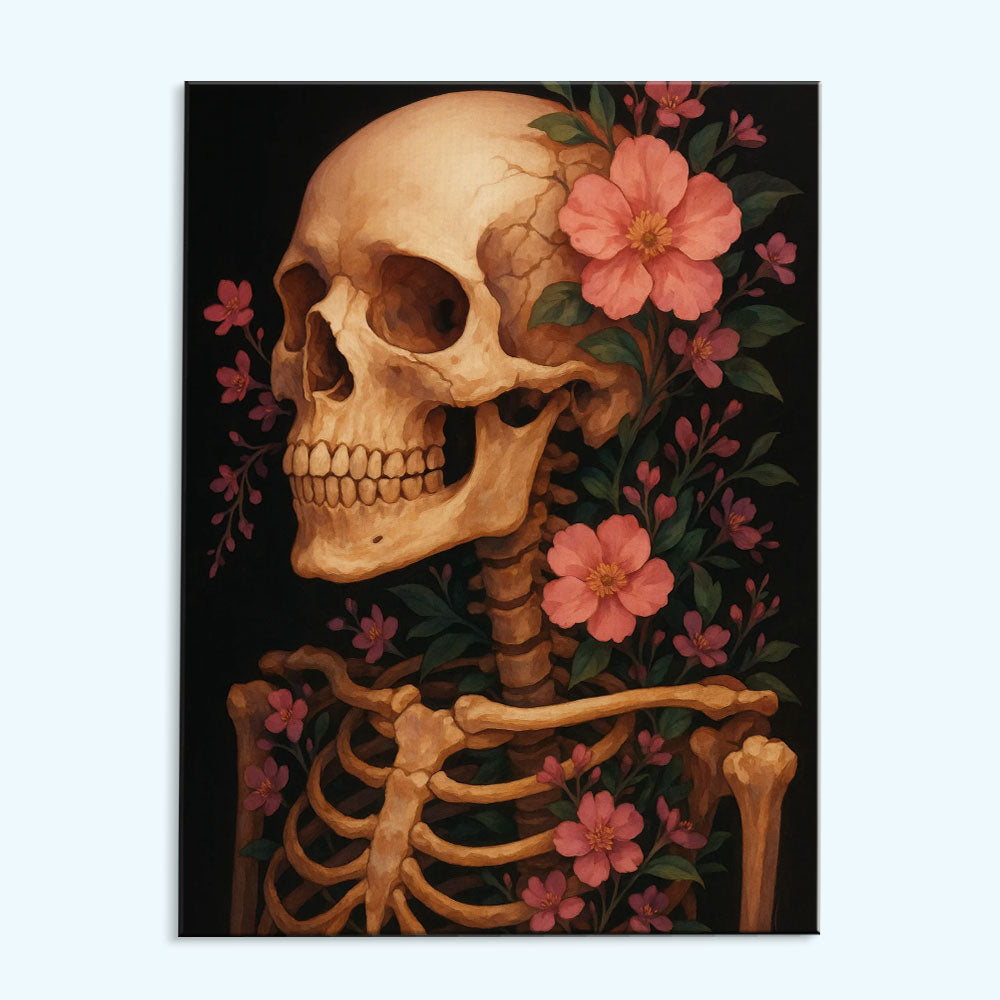 Spring Skeleton | Paint by Numbers Kit