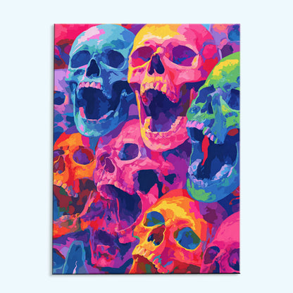 Symphony of Skeletons | Paint by Numbers Kit