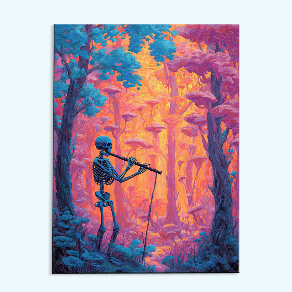 The Flute of Eternity | Paint by Numbers Kit