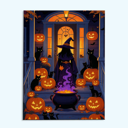 Witchy Welcome | Paint by Numbers Kit