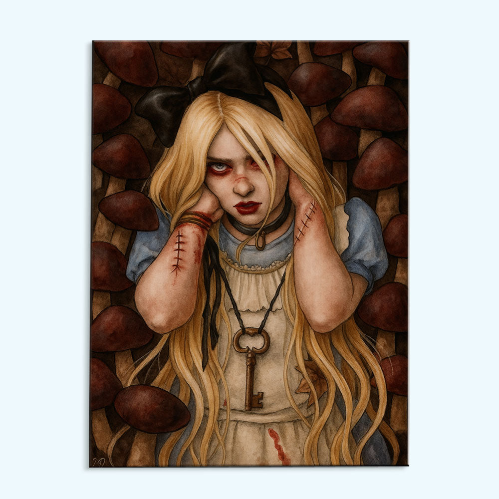 Horror Alice in Wonderland| Paint by Numbers Kit