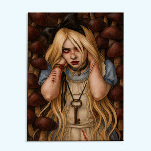 Horror Alice in Wonderland| Paint by Numbers Kit