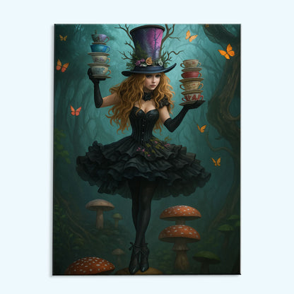 Tea Party in Halloween | Paint by Numbers Kit