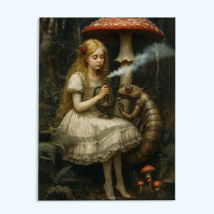 Alice and the Caterpillar | Paint by Numbers Kit