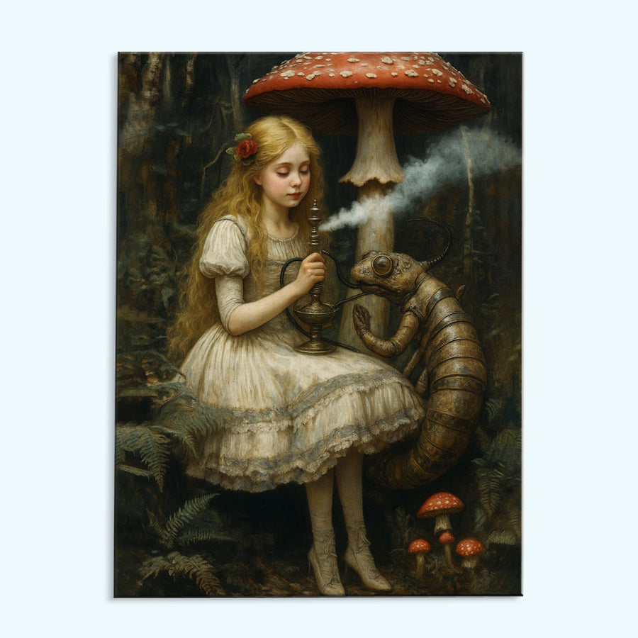 Alice and the Caterpillar | Paint by Numbers Kit