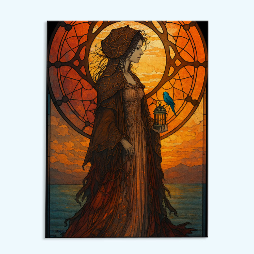 The Sunken City's Muse | Paint by Numbers Kit