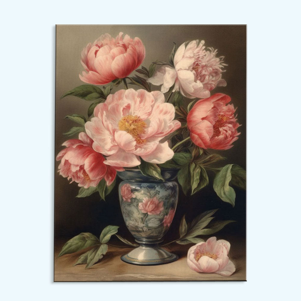 The Fragrance of Peonies | Paint by Numbers Kit