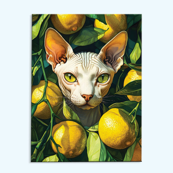 Sphynx cat in Summer Taste