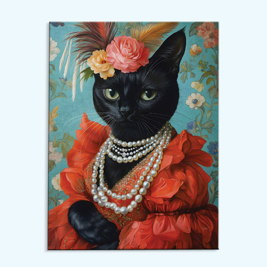 The Noble Cat | Paint by Numbers Kit