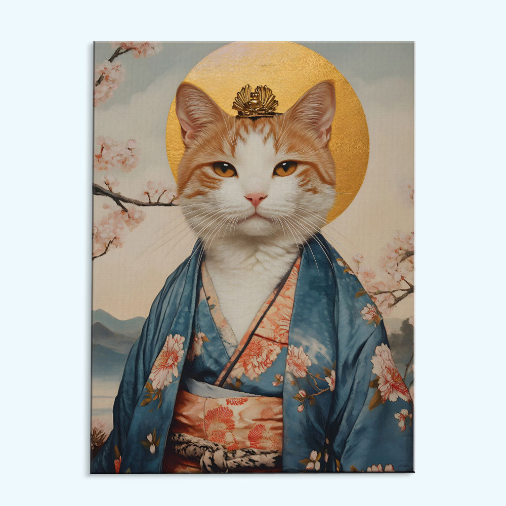 The Geisha Cat | Paint by Numbers Kit