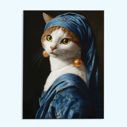 Mona Lisa Cat | Paint by Numbers Kit