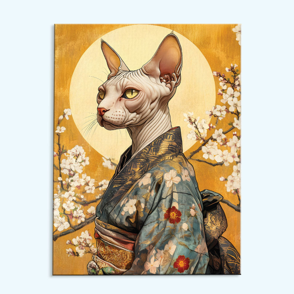 Kimono Cat | Paint by Numbers Kit