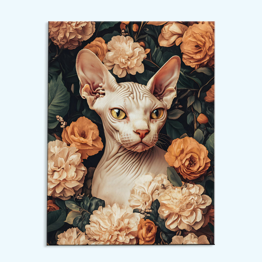 The Garden Sphynx | Paint by Numbers Kit