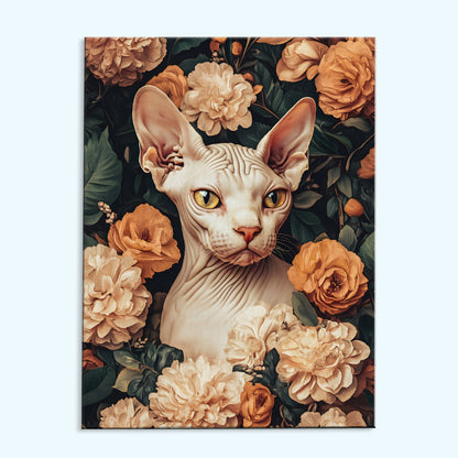 The Garden Sphynx | Paint by Numbers Kit