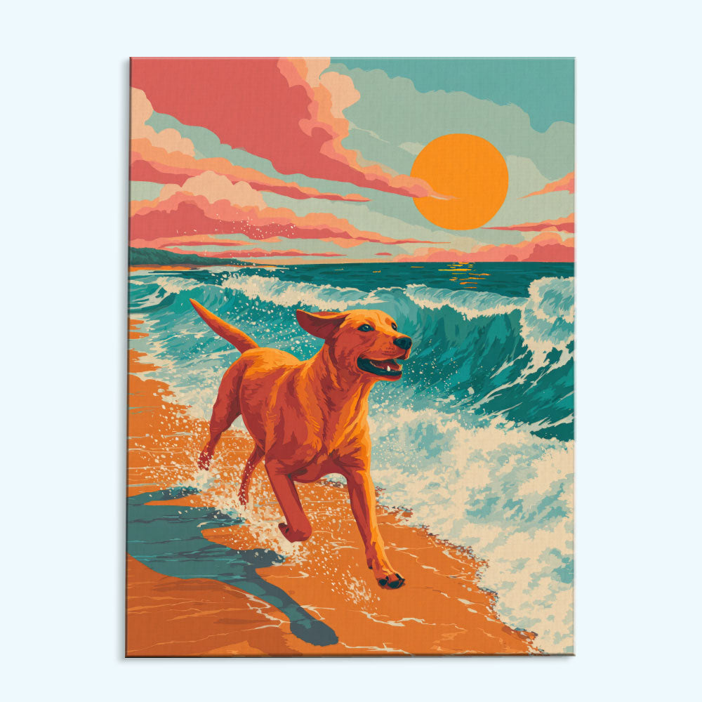 Olympic NP - Labrador Retriever | Paint by Numbers Kit