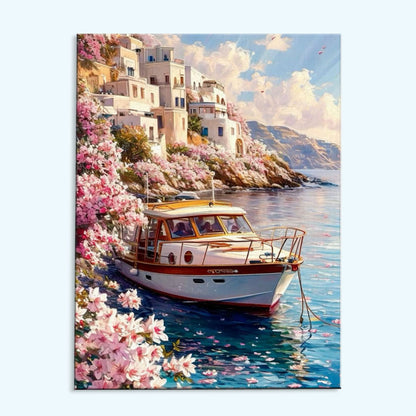Blossoms of Amalfi|Paint by Numbers Kit
