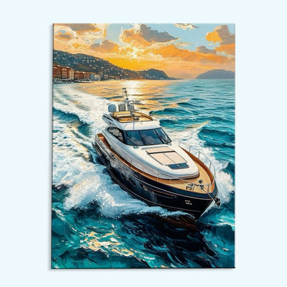 Sunset Cruise|Paint by Numbers Kit