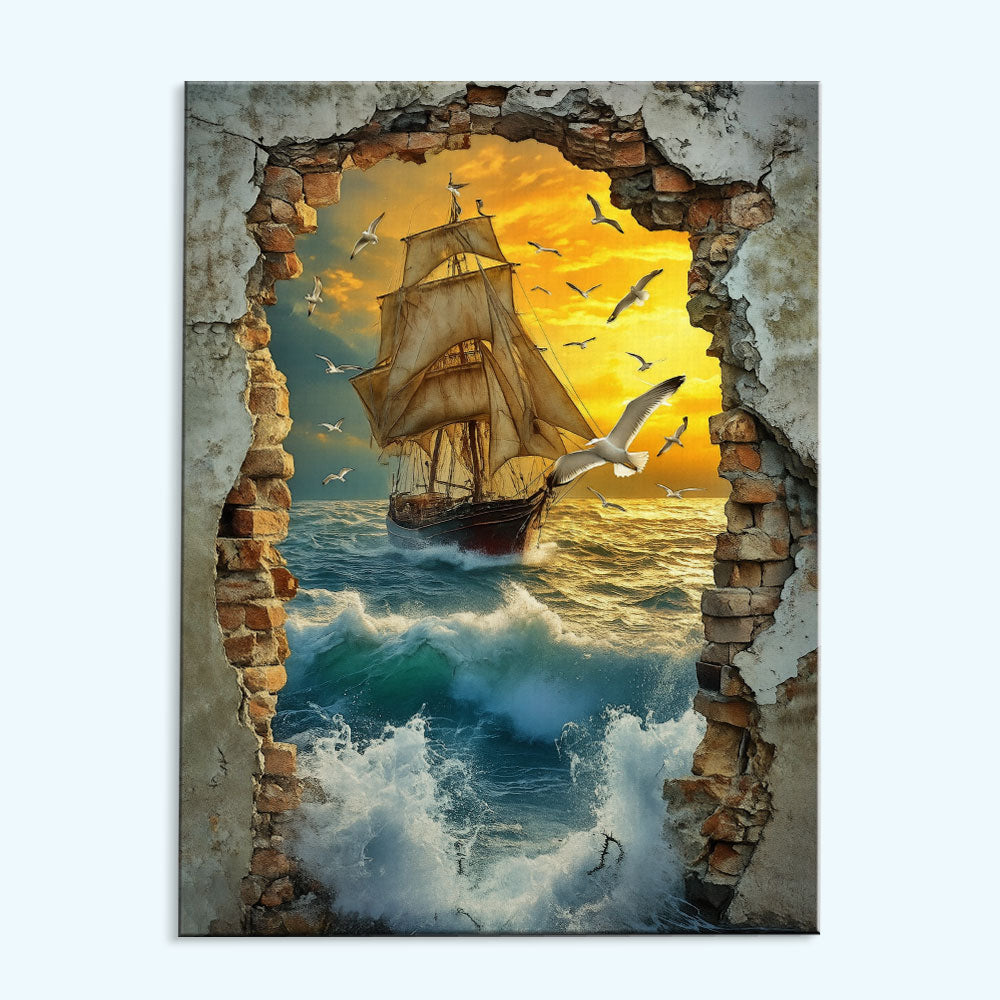Beyond the Wall|Paint by Numbers Kit