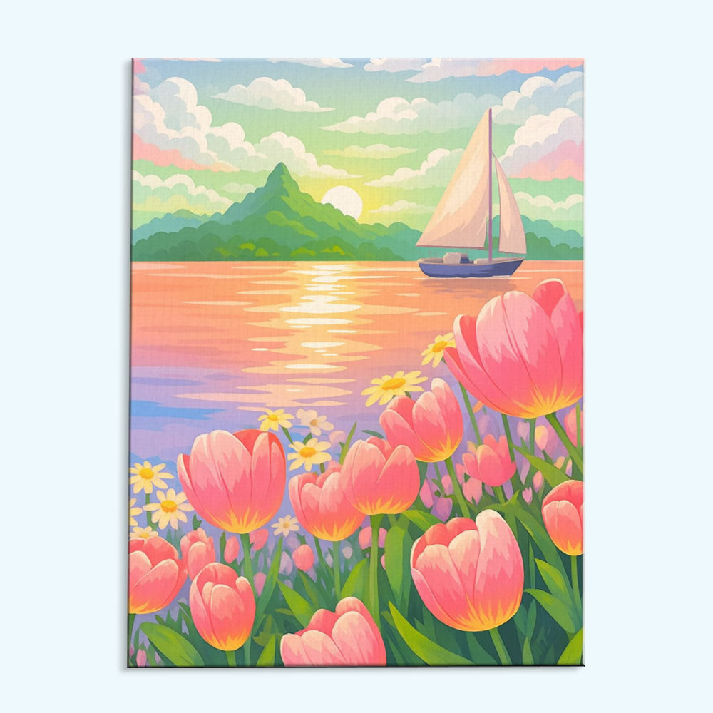 Tulip Bay|Paint by Numbers Kit