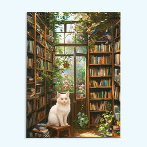 The Garden Library|Paint by Numbers Kit