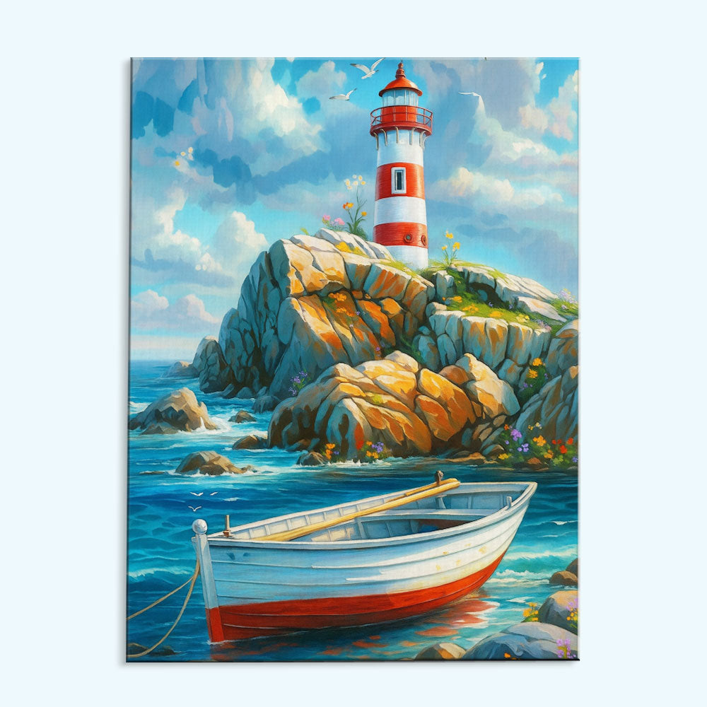 Harbor Light|Paint by Numbers Kit